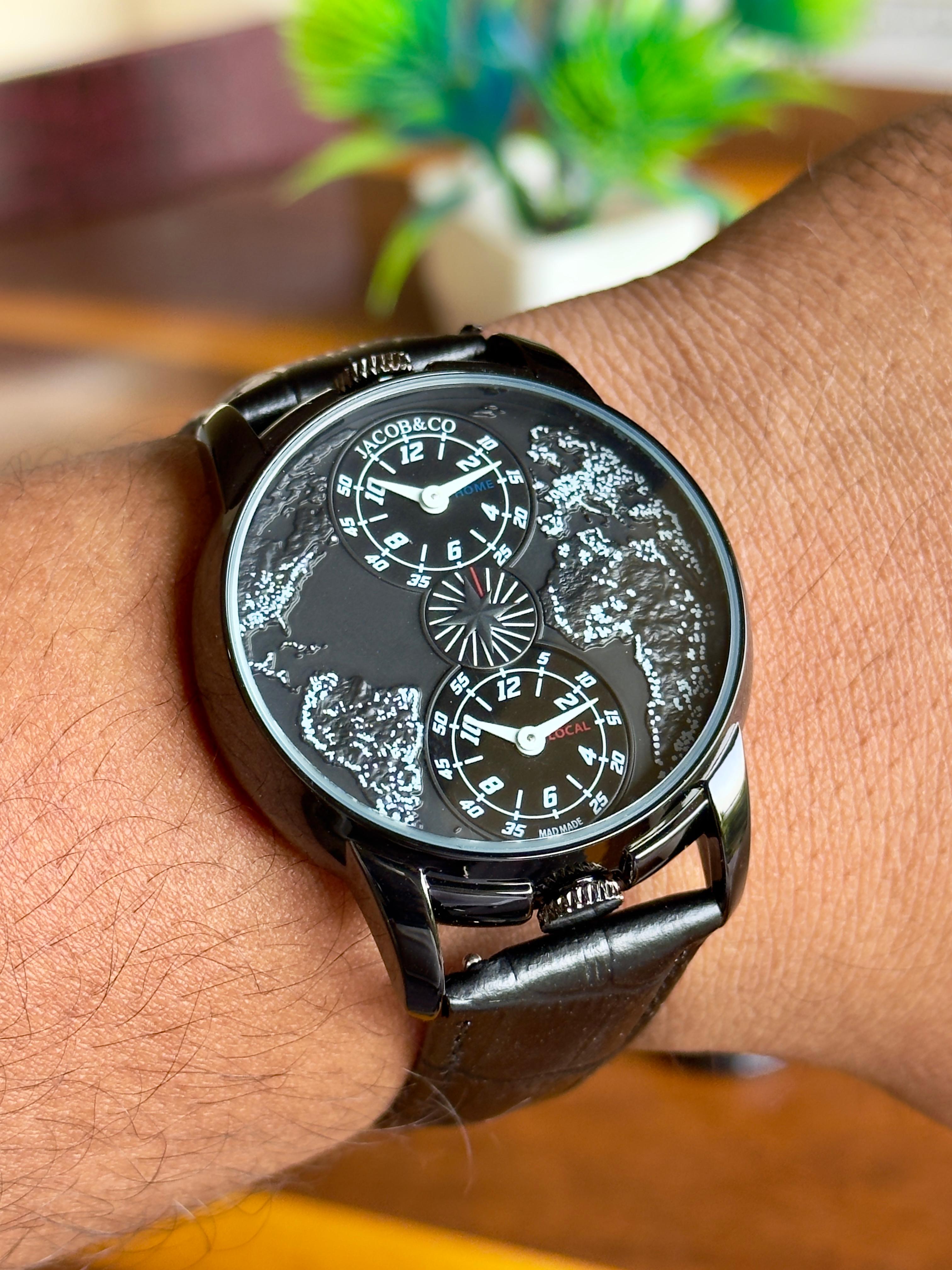 J&C The World Is Yours Dual Time Zone MAD Paris