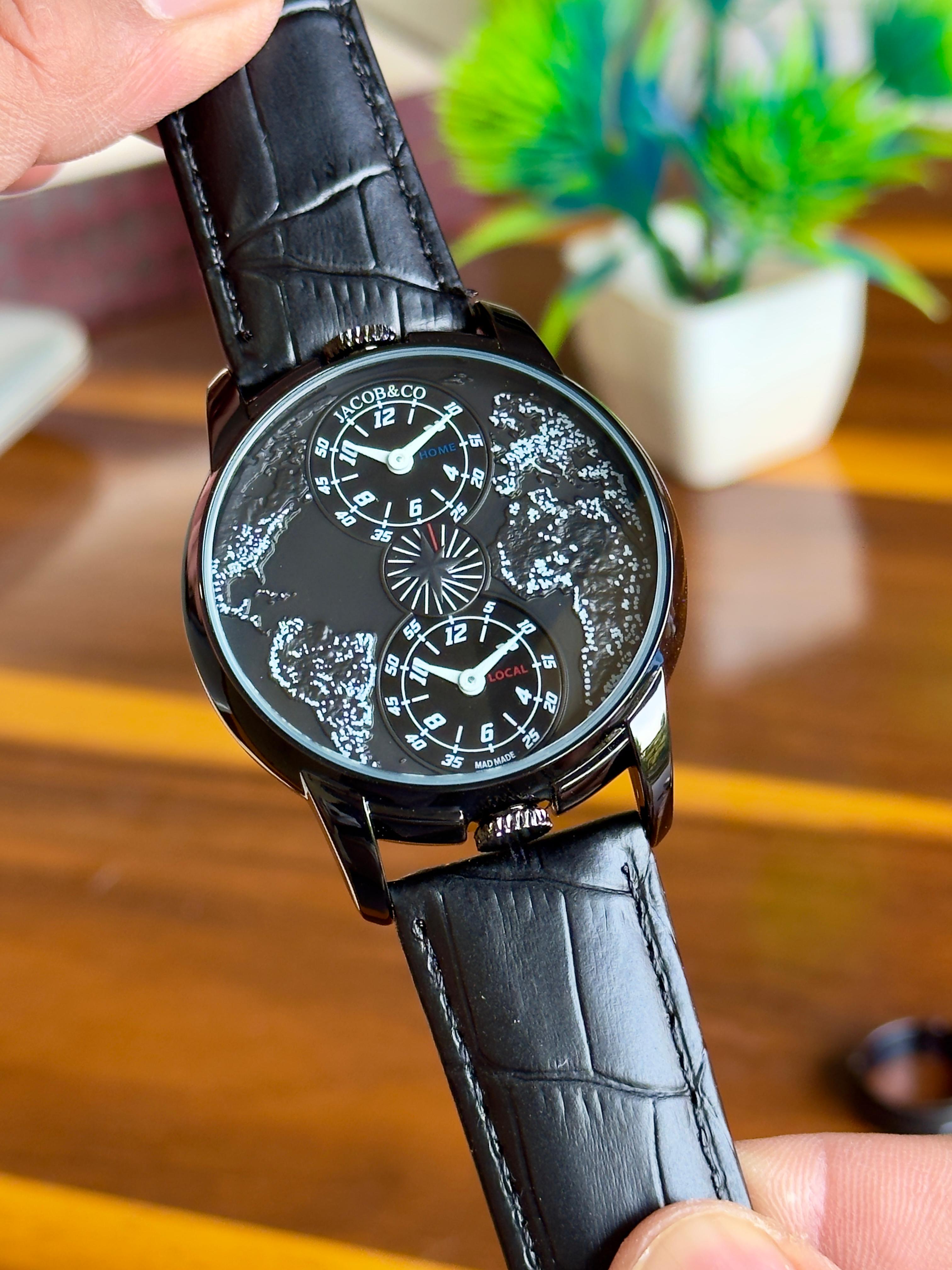 J&C The World Is Yours Dual Time Zone MAD Paris
