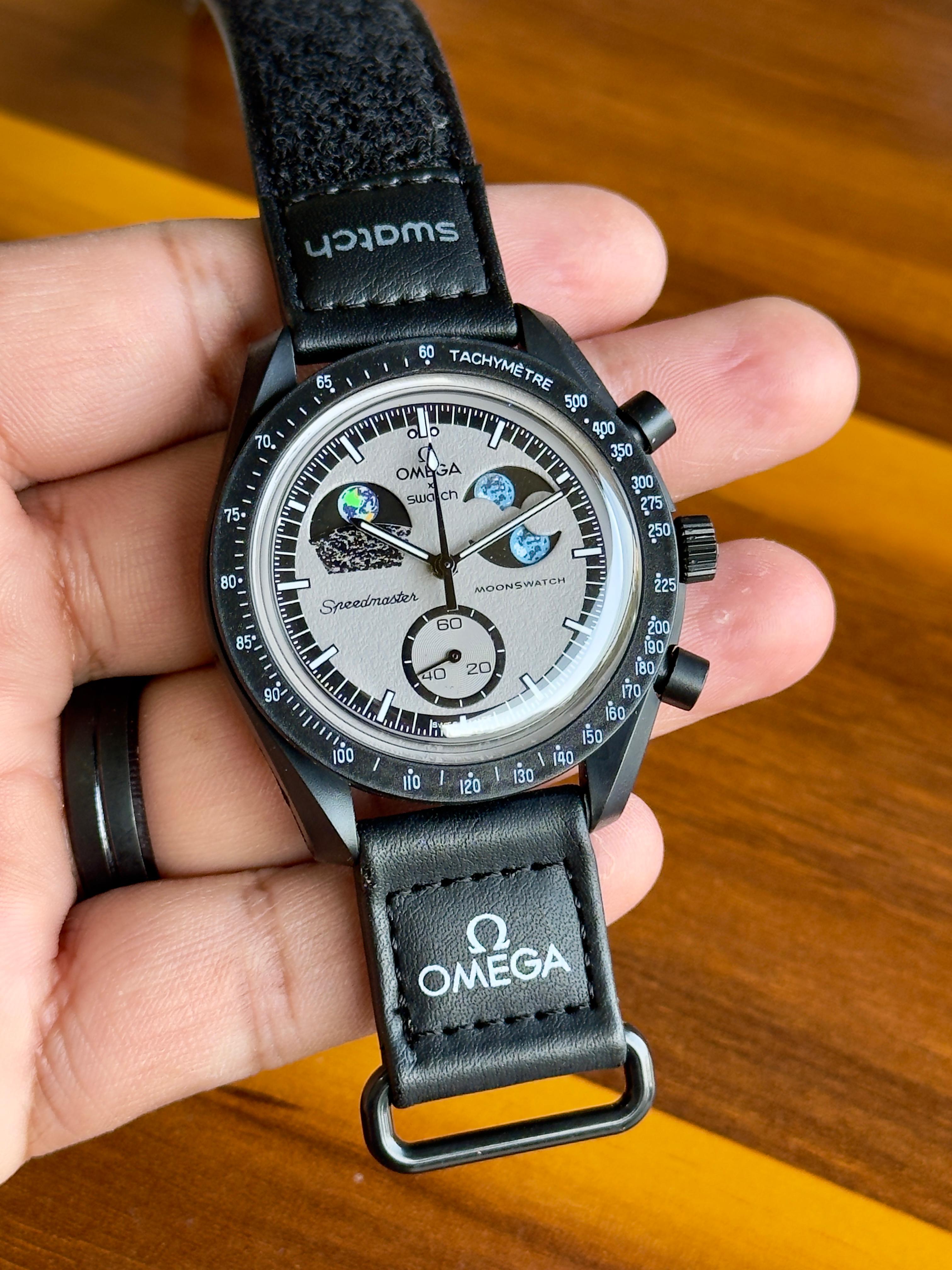 OMGA x Swatch Bioceramic MoonSwatch Mission to Earthphas