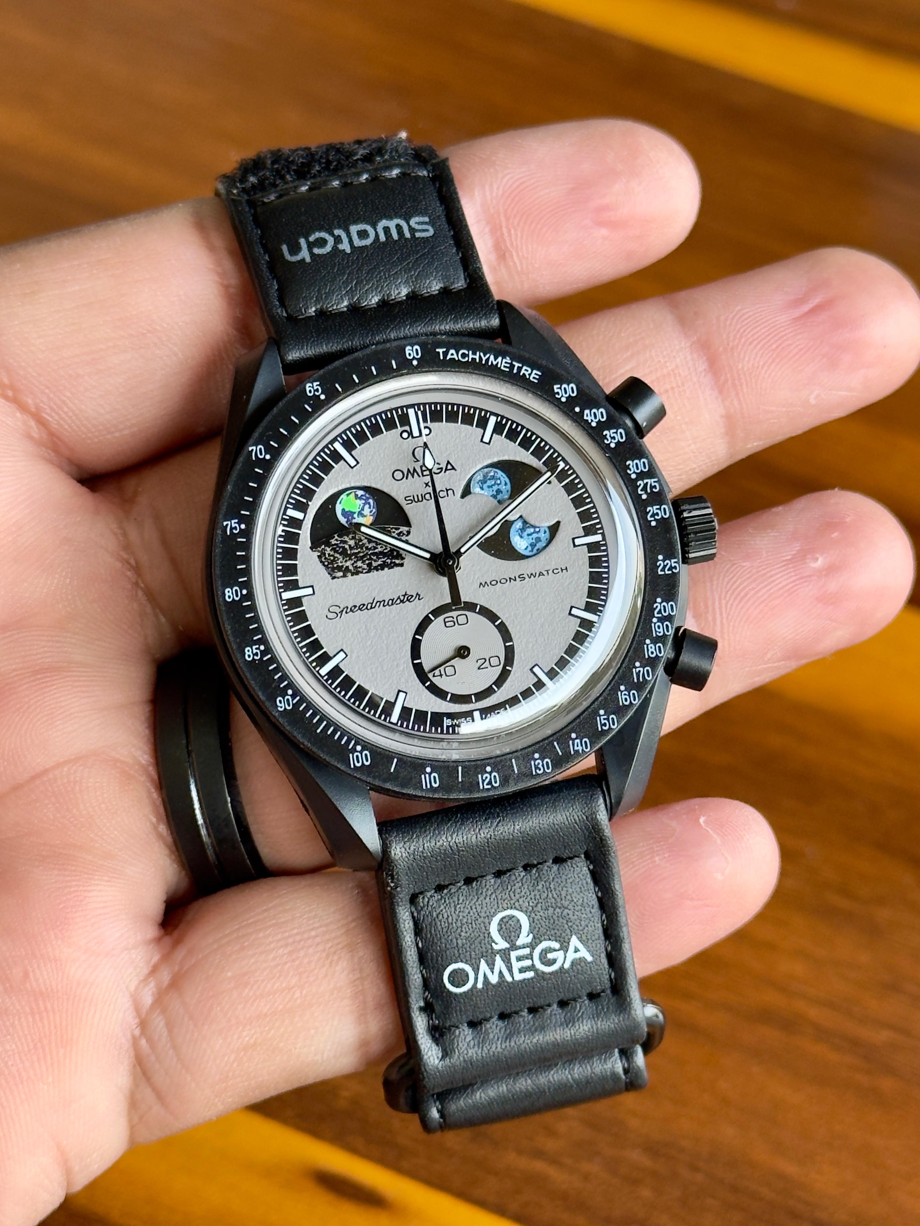 OMGA x Swatch Bioceramic MoonSwatch Mission to Earthphas