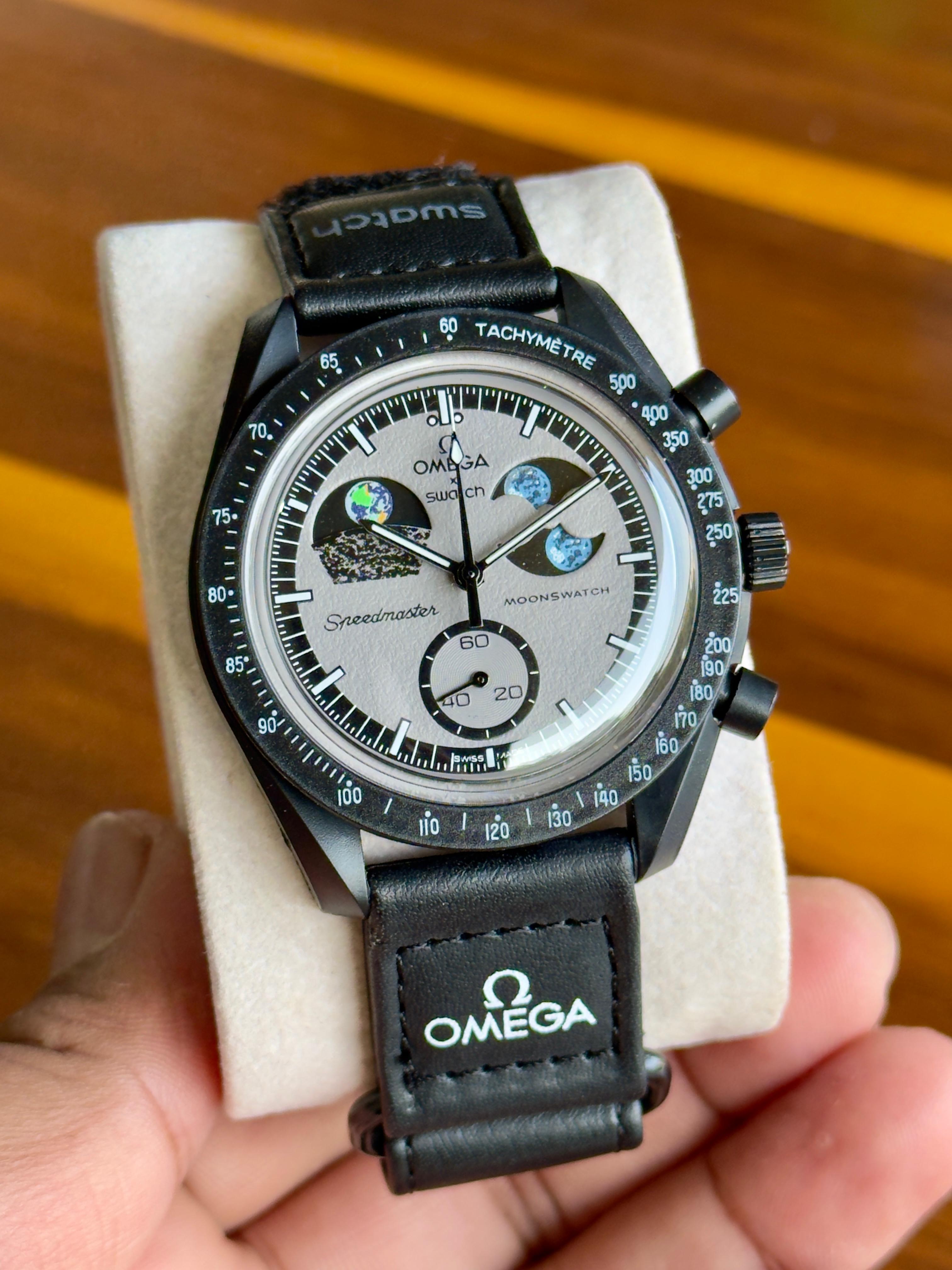 OMGA x Swatch Bioceramic MoonSwatch Mission to Earthphas
