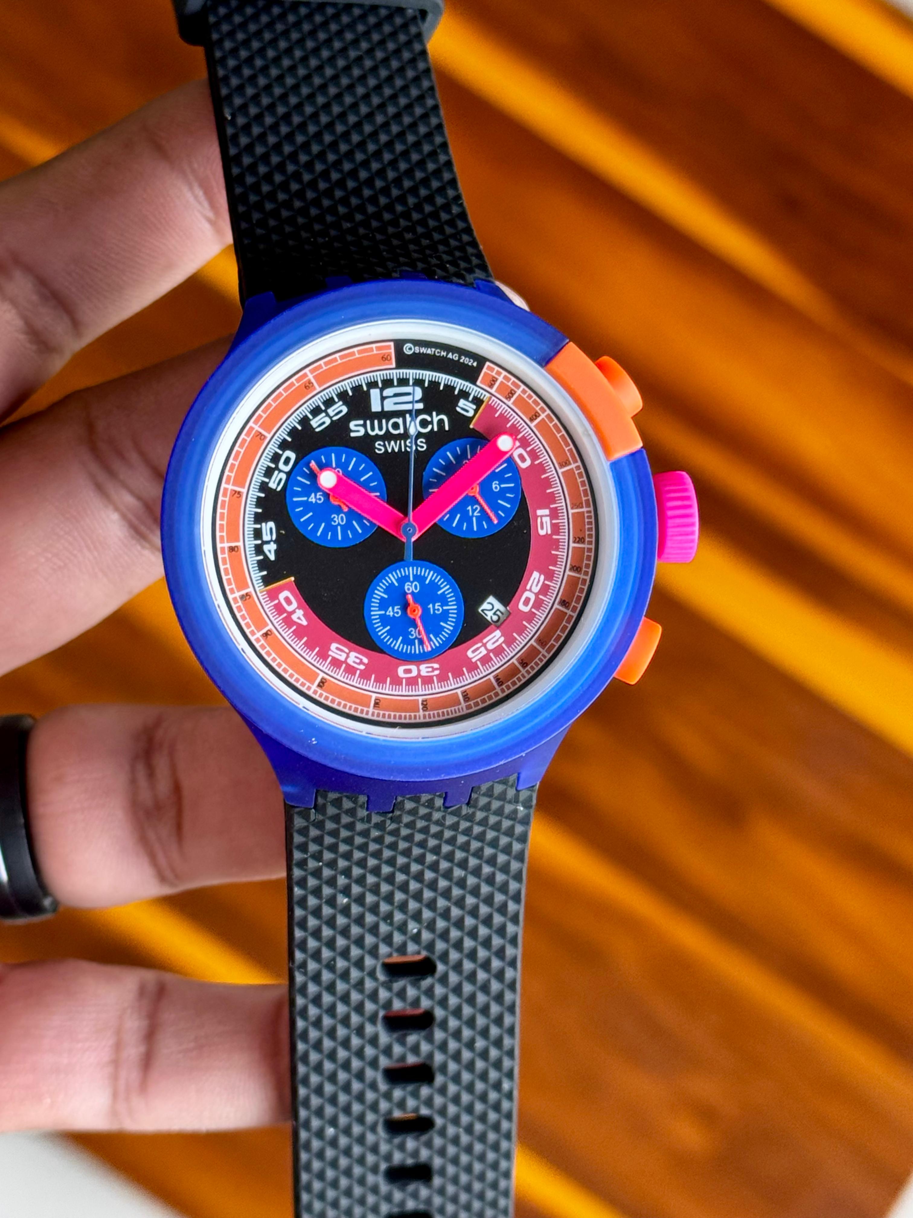 Swatch Neon Collection Chronograph